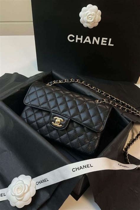 chanel classic flap bag caviar vs lambskin|The Guide to Chanel Leathers and Materials.